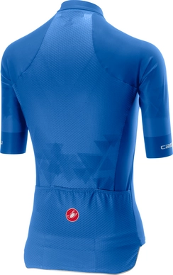 Fietsshirt Castelli Women Aero Pro Jersey FZ Riviera Blue
