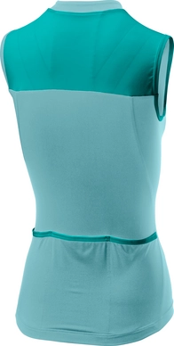 Fietsshirt Castelli Women Protagonista 2 Sleeveless A Blue Tourq Green