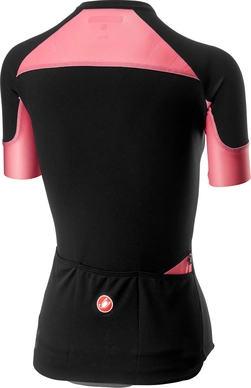 Fietsshirt Castelli Women Scheggia 2 Jersey FZ Black Pink