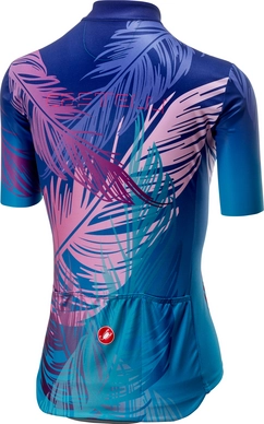 Fietsshirt Castelli Women Tabularasa Jersey FZ Piuma Purple