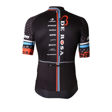 Fietsshirt Santini Team De Rosa Original Aero Short Sleeve Jersey