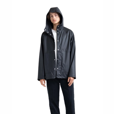 Jas Herschel Supply Co. Men's Rainwear Classic Black/White Classic Logo