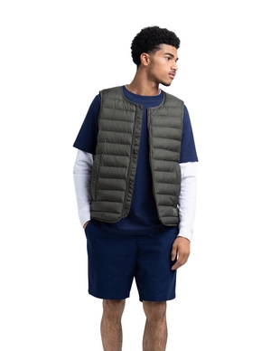 Bodywarmer Herschel Supply Co. Men's Featherless Vest Dark Olive