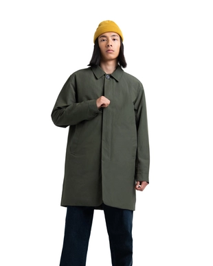 Jas Herschel Supply Co. Men's Classics Insulated Mac Dark Olive