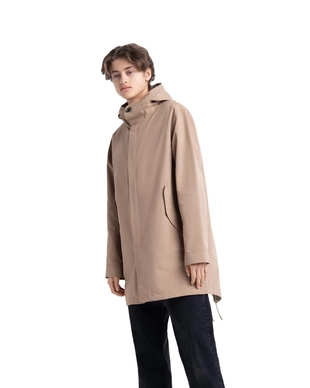 Jas Herschel Supply Co. Men's Classics Fishtail Parka Khaki