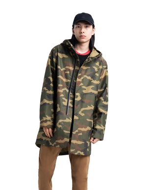 Jas Herschel Supply Co. Men's Classics Fishtail Parka Woodland Camo