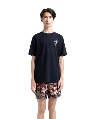 T-Shirt Herschel Supply Co. Men's Tee Korean Classic Logo Black