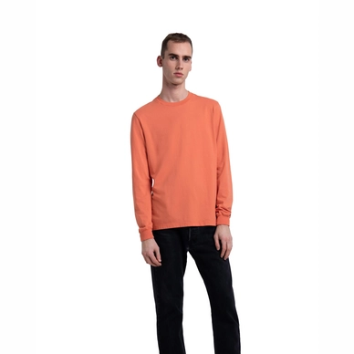 Trui Herschel Supply Co. Men's Long Sleeve Tee Carnelian