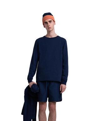 Trui Herschel Supply Co. Men's Long Sleeve Tee Peacoat