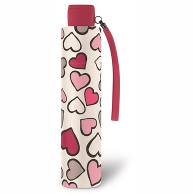Paraplu Esprit Super Mini Hearts Allover