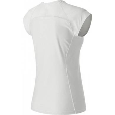 Tennisshirt New Balance Somerset Cap Sleeve White