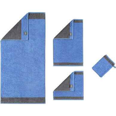Washandje Cawö Brilliant Blauw (set van 6)
