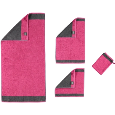 Washandje Cawö Brilliant Pink (set van 6)
