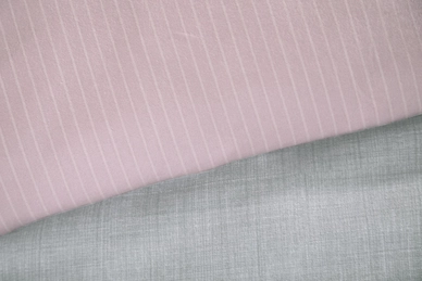 Bettwäsche Ibena Zeitgeist Grau Rosa Flanell