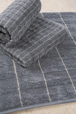 Washandje Cawö Accent Stripes Small Grijs (set van 6)