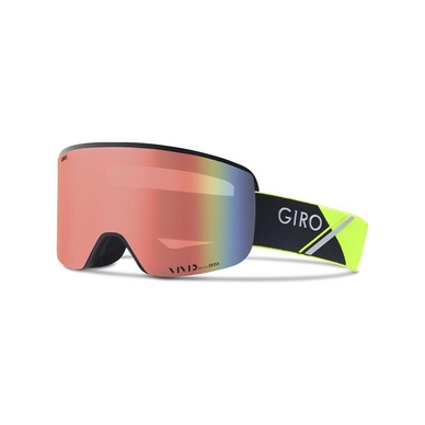 Skibril Giro Axis Highlight Yellow Sport Tech Vivid Onyx /Vivid Infrared