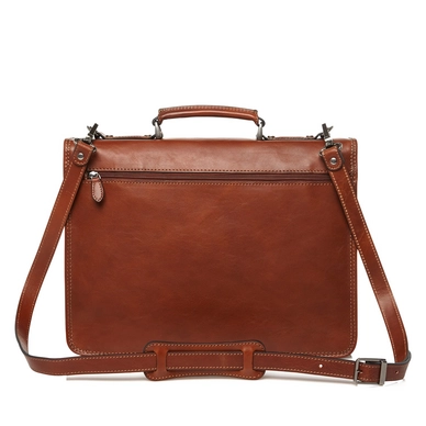 Laptoptas Castelijn & Beerens Verona Lichtbruin 15,6"