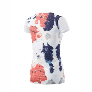 Tennisshirt HEAD Vision Graphic Shirt Women White Coral