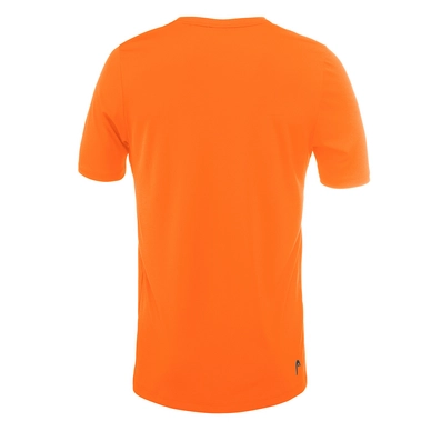 T-Shirt HEAD Boys Vision Radical Fluo Orange