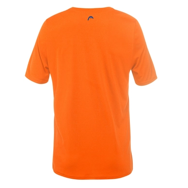 T-Shirt HEAD Boys Basic Tech Fluo Orange