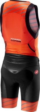 Speedsuit Castelli Men Free Sanremo Suit Sleeveless Orange