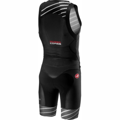 Speedsuit Castelli Men Free Sanremo Suit Sleeveless Black Black