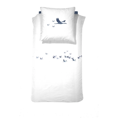 Bettwäsche Cinderella Snowgoose Blue Perkal