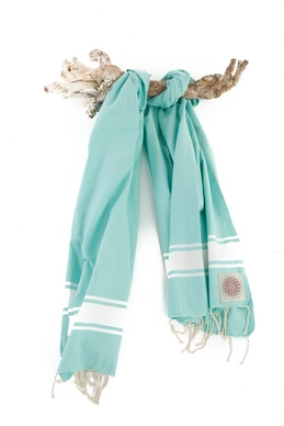 Fouta Call It Plate Turquoise