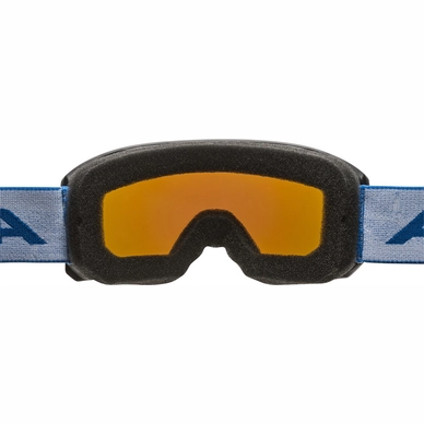 Skibril Alpina Scarabeo Junior Black MM Blue
