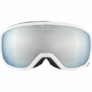 Skibril Alpina Scarabeo S White MM Ice