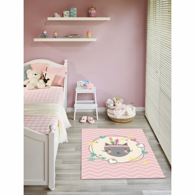 Vloerkleed Mood Collection Feather Cat