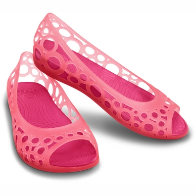 Ballerina Crocs Adrina Flat Coral/Candy Pink