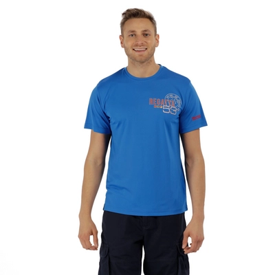 T-Shirt Regatta Men Tancredo Oxford Blue