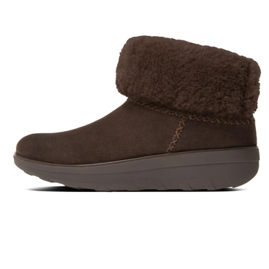 Boot FitFlop Supercush Mukloaff™ Shorty Suede Chocolate