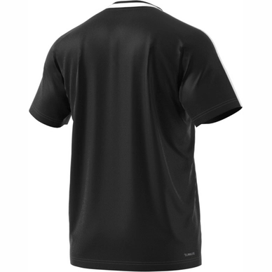 Tennisshirt Adidas Advantage Tee Black/White