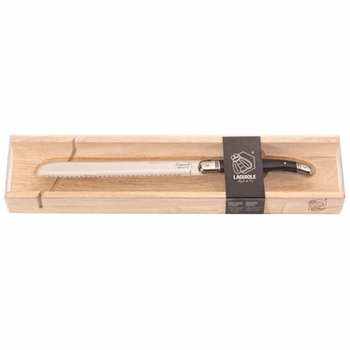 Brotmesser Laguiole Style de Vie Premium Line Plank Schwarz