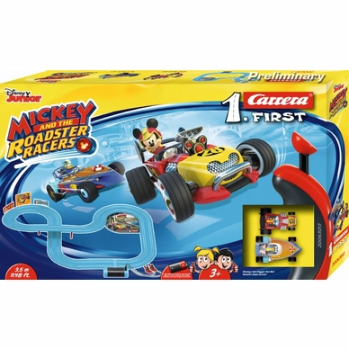 Racebaan Carrera Roadster Racers Mickey Mouse First Large