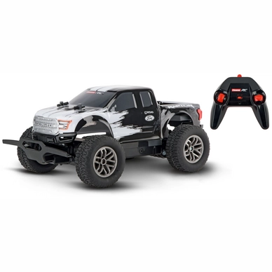 RC Auto Carrera Ford F150 Raptor Black White