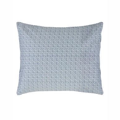 Taies d'oreiller Essenza Cyrah Blue Satin de Coton (65 x 65 cm)