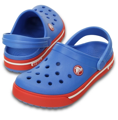 Sandaal Crocs Crocband 2.5 Clog Kids Varsity Blue/Red