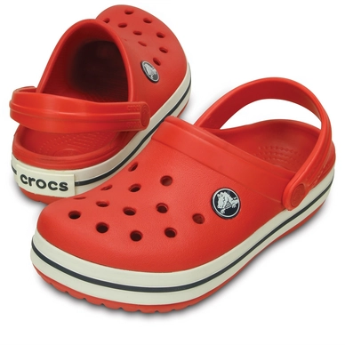 Sandaal Crocs Crocband Kids Flame/White