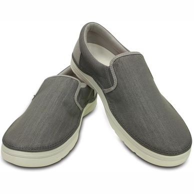 Crocs canvas slip on cheap