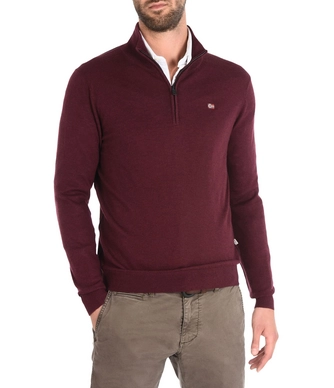 Trui Napapijri Damavand Half Bordeaux