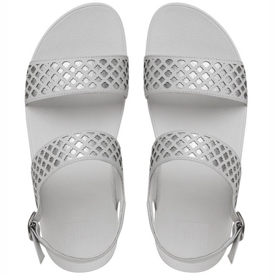 Sandaal FitFlop Safi™ Back Strap Leather White Silver
