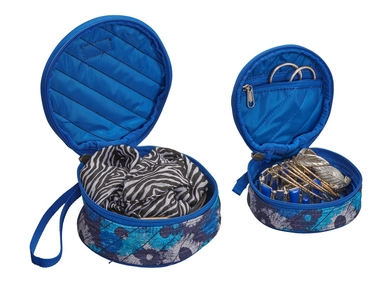Organiser Eagle Creek Pack-It Original Quilted Circlet Set Daisy Chain Blue