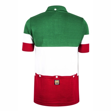 Fietsshirt Santini Eroica Short Sleeve Jersey Italia Multi