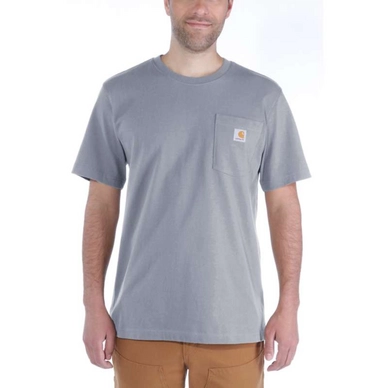 T-Shirt Carhartt Men Workwear Pocket T-Shirt S/S Heather Grey
