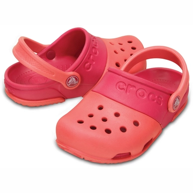 Sandaal Crocs Electro II Clog Coral/Raspberry
