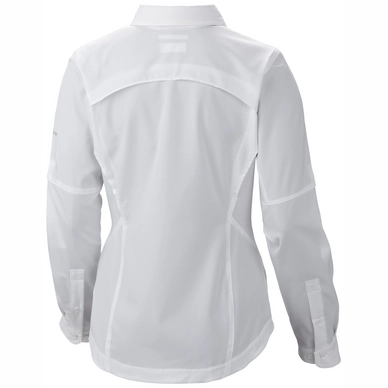 Blouse Columbia Women Silver Ridge Long Sleeve White