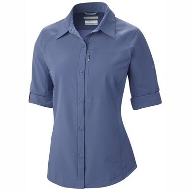 Blouse Columbia Women Silver Ridge Long Sleeve Bluebell